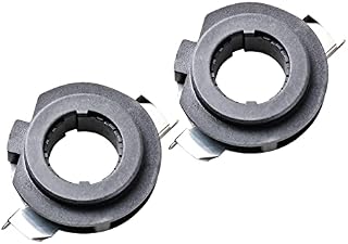 H7 LED Headlight Bulb Adapter Clips, OUSHI H7 Retainer Clip Socket Compatible with Buick Regal Lacrosse NAO Excelle Excelle GT Audi A3 A4L A6L (With H7 Adapter Installtion Key)