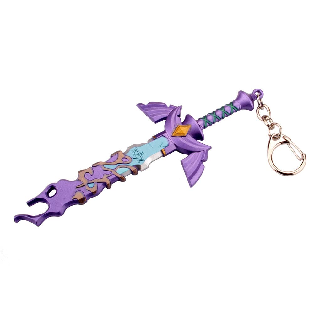 CellDesigns Gaming and Cartoon Souvenir Collection, Master Sword Keychain, L