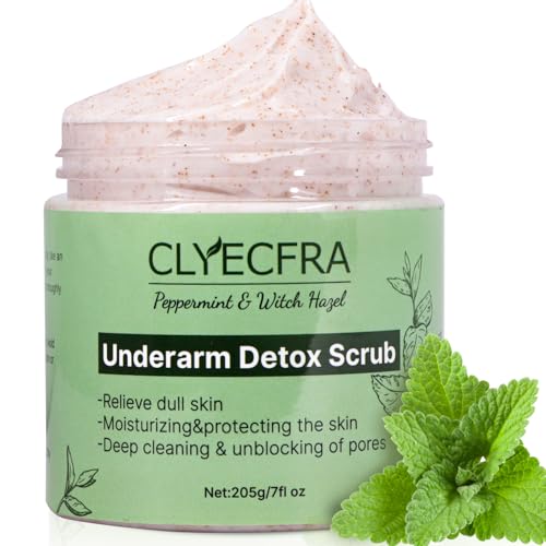 Underarm Detox Scrub,Body Scrub,Armpit Detox&Underarm Detox For Deeply Cleanses,Exfoliates,Moisturizes&Relieves Odor,Provides Long-Lasting Freshness,Used in Armpits, Elbows,Knee&Throughout the Body