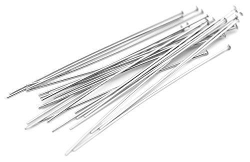 Cousin DIY 2.5in Stainless Steel Silver Head Pin - 24pc