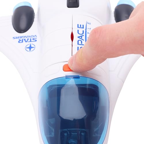 Toyland® 3-Teiliges Sternenreisende Space-Shuttle-Set – Astronaut, Rucksack und Space Shuttle mit Zu Öffnenden Türen Inklusive – Ab 3 Jahren