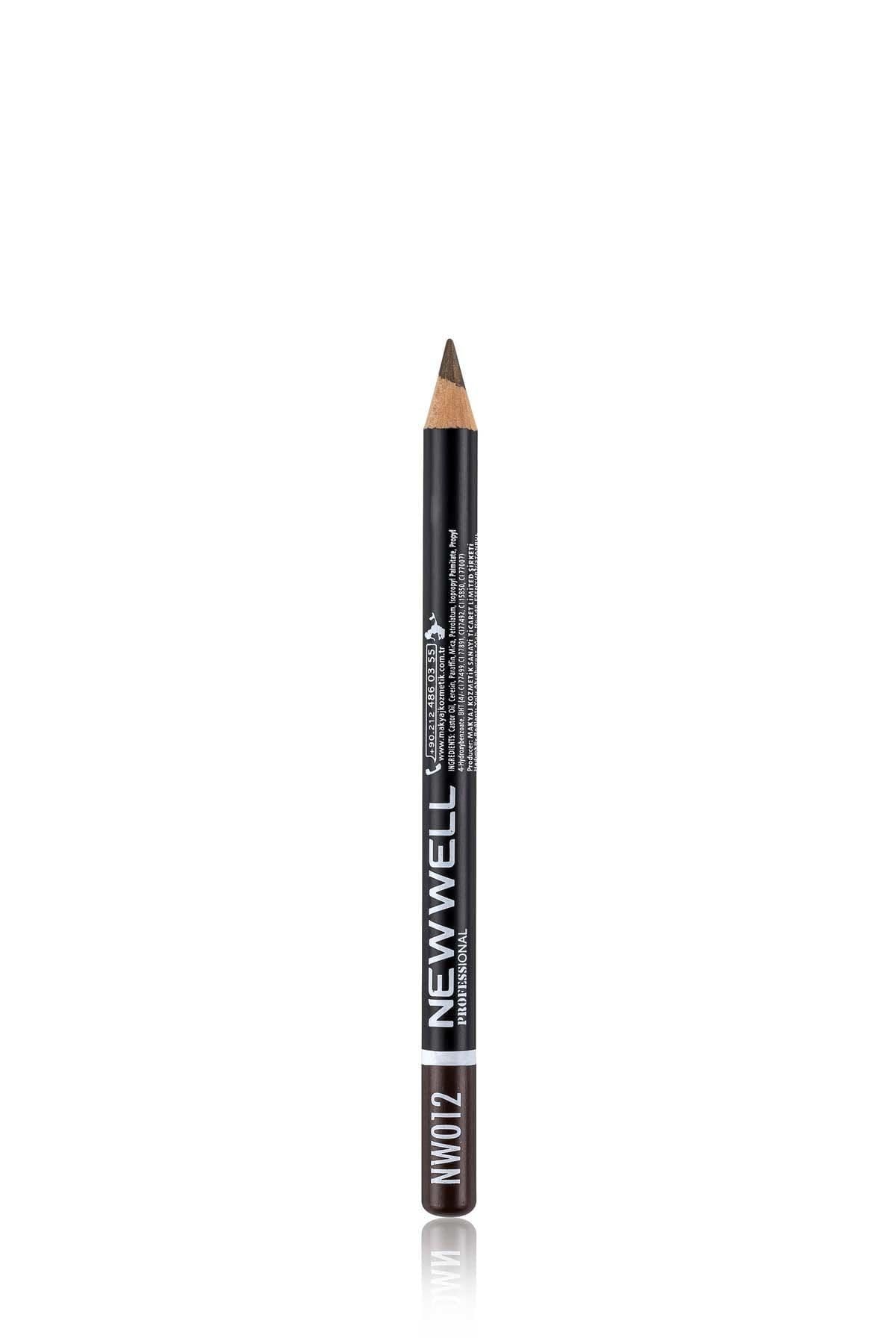 new well Porcelain Make Up Eyelip Pencil 12