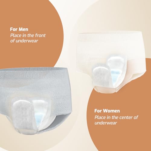 Image of SUNKISS Trustplus Super Soft Incontinence Booster Pads 14 inch for Women and Men, Extra Absorbency for Adult Incontinence Underwear and Diapers, Odor Control, 30 Count (Pack of 2)