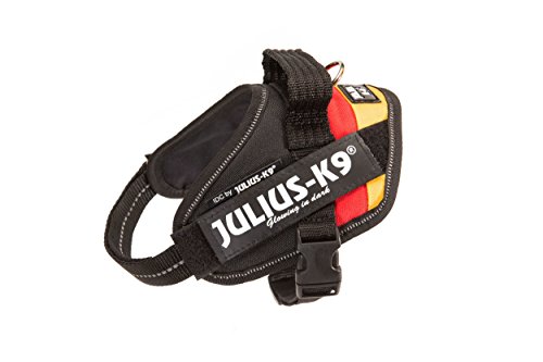 Julius-K9, Arnés IDC Power, Tamaño: XS / Mini-Mini, Bandera Alemana
