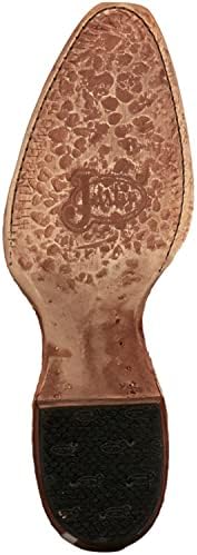 Justin Boots Women's Brown Clara Vintage 15" Dusty White Top Boot Brown 6.5 B | Image 6