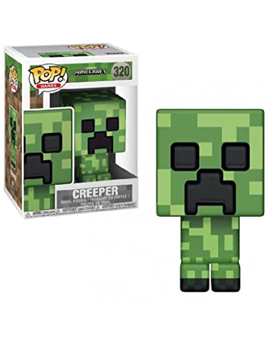 Funko POP! Games: Minecraft - Creeper Collectible Figure,Multi-Colored, 36 Months to 1200 Months