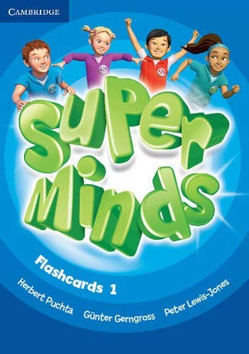 Super Minds Level 1 Flashcards Herbert Puchta livre apprentissage anglais enfant 103 cartes