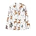 Women's Christmas Pajamas Set Long Sleeve Sleepwear Soft Button Down Shirts and Pants 2Pcs Pjs Lounge Sets Nightwear