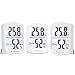 hoyiours Innen Hygrometer Thermometer 3-Set Thermo-Hygrometer Innen Thermometer 3s Schnell Refresh mit großem LCD Bildschirm für Büro, Schule,Gewächshaus Weiß Thermometer Hygrometer günstig Kaufen-hoyiours Innen Hygrometer Thermometer 3-Set Thermo-Hygrometer Innen Thermometer 3s Schnell Refresh mit großem LCD Bildschirm für Büro, Schule,Gewächshaus Weiß