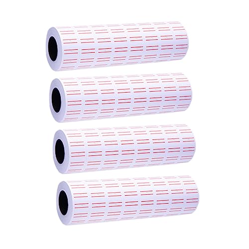 Unomor 40 Rolls Tag Sticker Paper for Supermarket Office Easy to Read Marker Labels