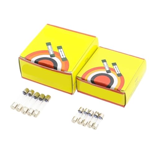 Fusibles rápidos 250V 0.5A 5x20mm lote de 100 piezas para máxima seguridad