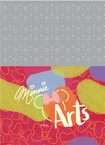 Caderno Espiral Univ CD 1 Matéria 80 Fls Minnie Arts Make FSC - Jandaia