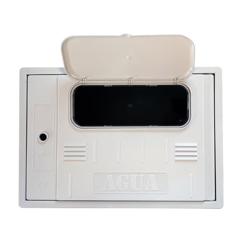 Riegopro Armario Contador grande con ventana. Ideal para la instalación de contadores de agua o para colocación de programadores de riego.