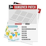 Jia Hangover Patch – 24 Clear Patches for Parties & Nights Out | Energy Boost | Morning Clarity