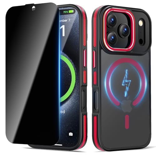 Coque iPhone 17 Pro Max MagSafe Misscase avec protection objectif anti-espion
