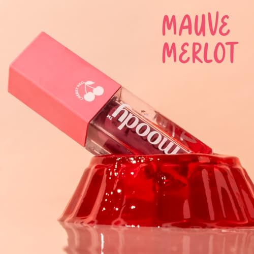 Image of Moody Drip Matte Liquid Lipstick - Mauve Merlot, with Jojoba Seed Oil & Vitamin E | Transferproof, Long Lasting & Vibrant Lip Colors That Last Upto 12 Hours | Paraben Free Lip Tint, 4ml