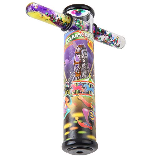 Playlearn Kaleidoscope Glitter Wand - 6 Inch Scope with 5 Inch Glitter Wand (Pleasure Ground) - Thumbnail 2