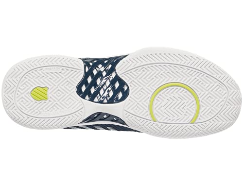 Image of K-Swiss Men's Hypercourt Express 2 Tennis Shoe, Moonlit Ocean /White /Love Bird, 10 M