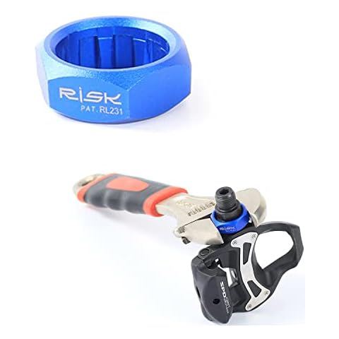 COONIUM Pedal Axle Spindle Removal Splined Tool, Sleeve Puller Extractor Compatible with Shimano Clip-in Pedals Cover