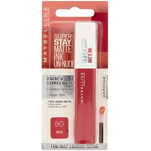Maybelline Newyork Super Stay Matte Ink Lipstick, 80 Ruller Cover