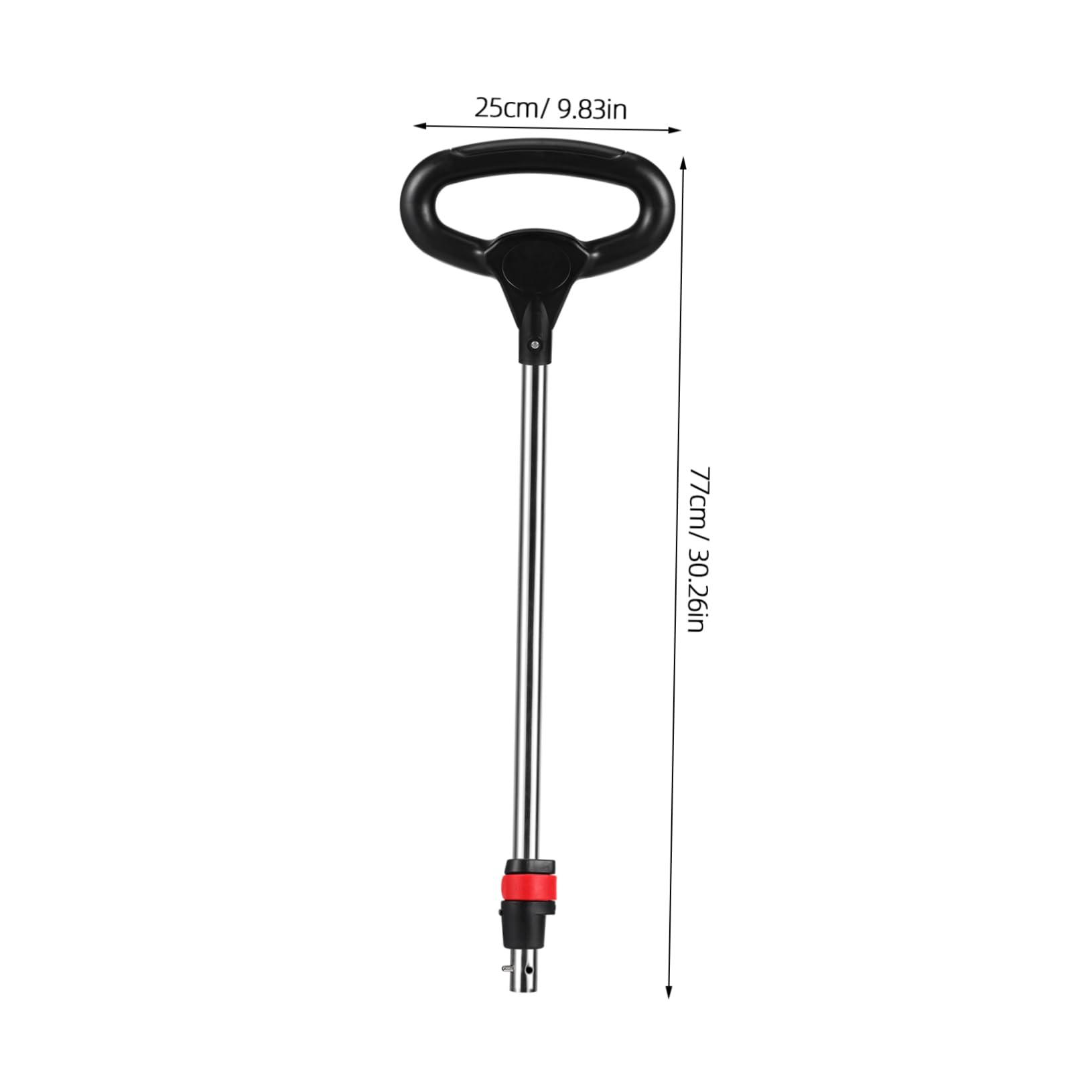 TOYANDONA Accesorio para Cochecito de Ñiño Asa Ergonómica y Diseño en Acero Inoxidable, Mejora la Maniobrabilidad para Padres en Carritos para Ñiño