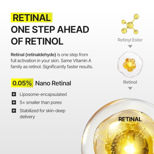 Image of celimax The Vita-A Retinal Shot Tightening Dual Cream, 1.69 fl.oz | 0.05% Retinal, 3% Matryxyl, 5% Panthenol, High-Strength Retinoid, Anti Aging & Relief Cream, Wrinkles & Fine Lines, Firm Skin