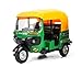 HorBous Mini Auto Giocattolo Tirare Indietro Auto TUK TUK in Miniatura 1:32 per Bambini dai 3 Anni in su (Verde)
