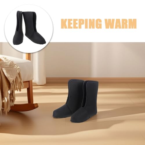 Snow Boot Liners Waterproof Insulated Non-Slip Liner Socks for Outdoor Hiking Skiing Men Women Cold Weather3