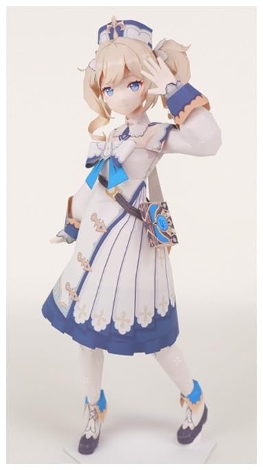 Amazon.co.jp: 3D 組み立て模型 ペーパークラフト 原神 美少女