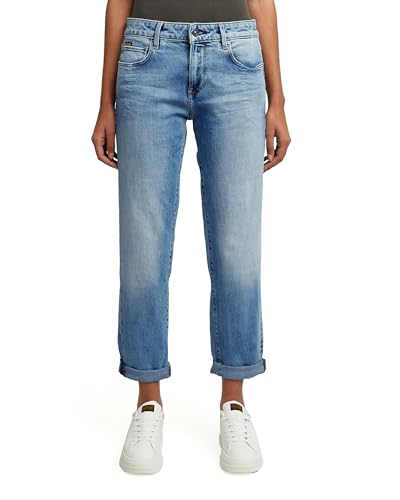 G-Star Raw Women's Kate Boyfriend Fit Jeans, Light Aged Indigo, 33W x 32L