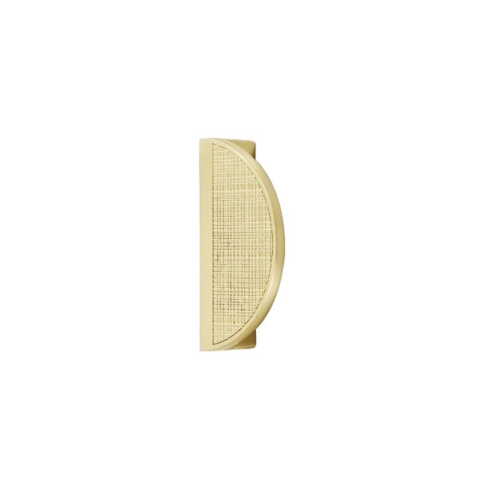 Xiangmling Color3 Striped Cabinet Pulls, Alloy Half Moon Drawer Handles For Kitchen Cupboard(Color3)