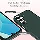 AOMYKE Handyhülle für Samsung Galaxy A16 5G Hülle mit Band, Handyband Samsung Galaxy A16 5G Hülle zum Umhängen Schutzhülle mit Kette Kordel Weich TPU Liquid Silikon Case, Grün