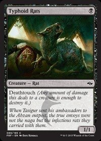 Magic The Gathering - Typhoid Rats (089/185) - Fate Reforged