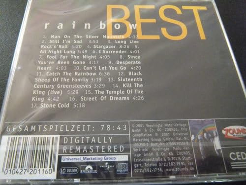 : ZOUNDS（ザウンズ） CD: RAINBOW BEST Since You've
