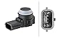 HELLA 6PX 358 141-761 Sensor, Einparkhilfe - 3-polig - gesteckt - überlackierbar - mit Befestigungsring