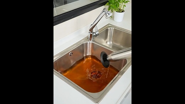 Sturalavandini A Pressione Con 4 Ventose – Ecologico, Per WC, Lavabi, Vasche E Docce, Facile Da Usare