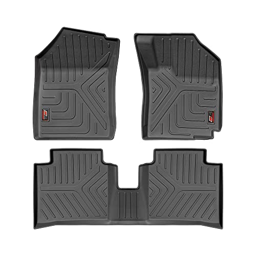 Image of GFX Car Floor Mats Premium Life Long Foot Mats (After-Market) Compatible with Ciaz 2014-2021 (Black)