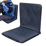 Outdoor Klappstuhlkissen - Faltbares wasserdichtes Stadion-Sitzpolster | Tragbares Liegekissen für Camping, Sportveranstaltungen, Wandern, Picknick, Reisen, bequeme Rückenstütze für Erwachsene