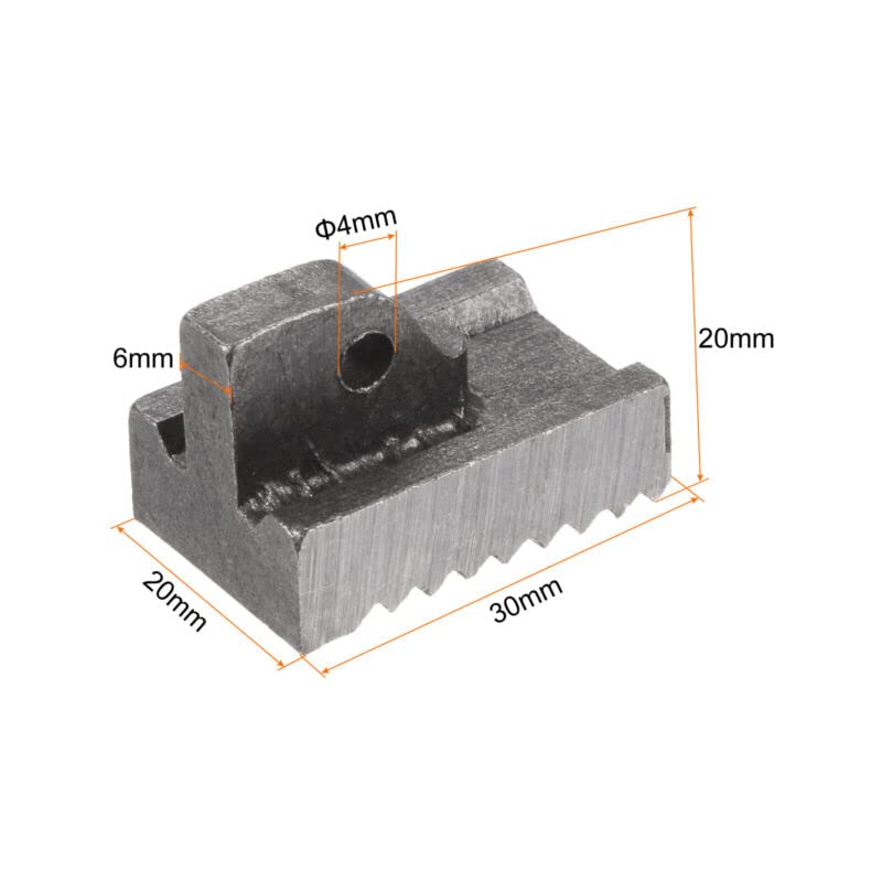 Tool parts Pipe Wrench Heel Jaw With Pin Assembly 12