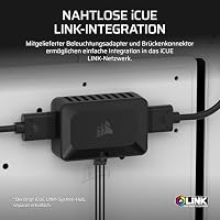 CORSAIR iCUE LINK LS350 Aurora RGB-Lichtleisten 350mm Kit – 2X Magnetisch Gestreute RGB-LED-Streifen – iCUE LINK Adapter und ARGB zu iCUE 3-Pin Adapterkabel im Lieferumfang Enthalten – Ansicht 4