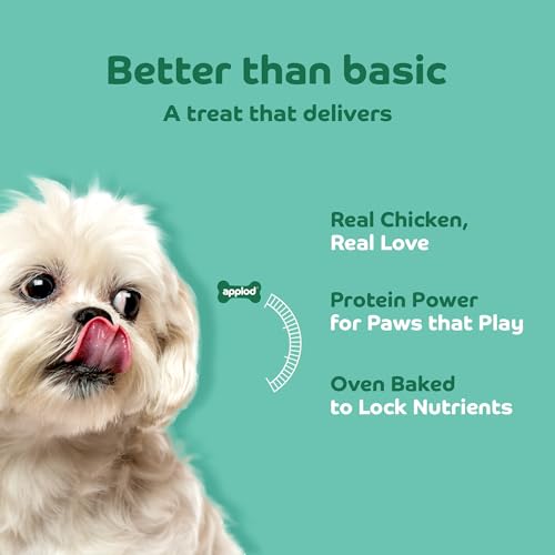 Image of Soft Spinach & Chicken Chew Sticks for Puppies, Adult & Senior Dogs | Nutritious Soft Chew Training Treats Gentle on Teeth | Healthy Veggie Dog Snacks | 70g