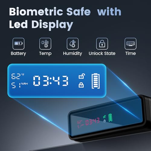 Biometric Gun Safe for Pistols