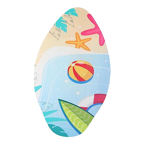 kowaku Tabla de Surf Skimboard Tabla de Surf pequeña Tabla de Arena de Playa para Niñas Adolescentes Adultos, Playa de Verano