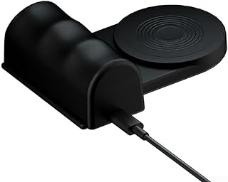 Soporte inalámbrico compatible para selfies para Samsung, y mango de cámara multifunción, resistente a las sacudidas y estable, tamaño compacto y ligero, opciones negro, rosa, azul (negro)