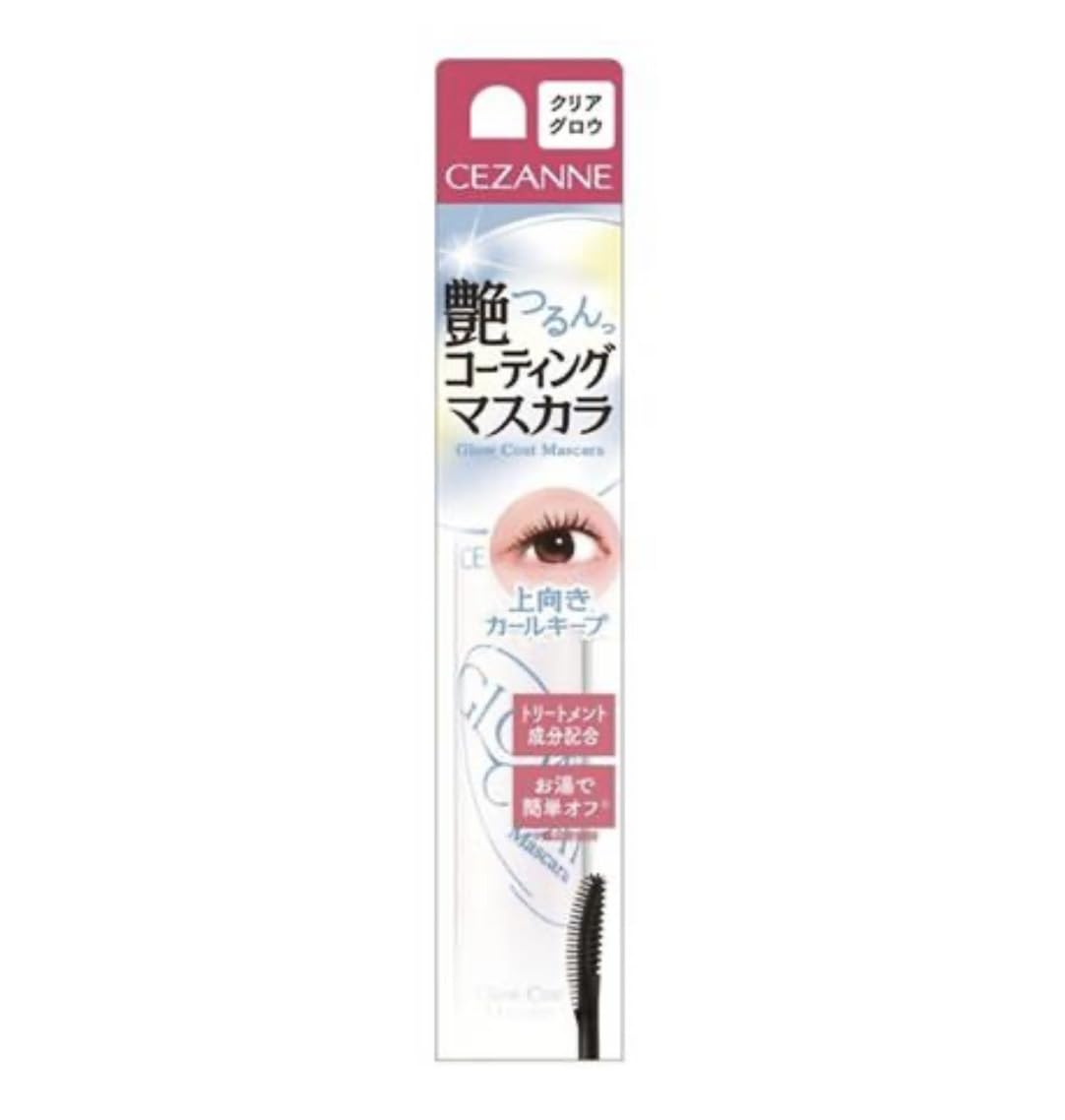 Amazon.co.jp: セザ ンヌ グロウコートマスカラ 00 クリアグロウ