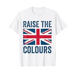 Embrace British Style with the Union Jack Graphic T-Shirt – Buy Yours Today! – Raise the Colours British Pride Wear Shirts
