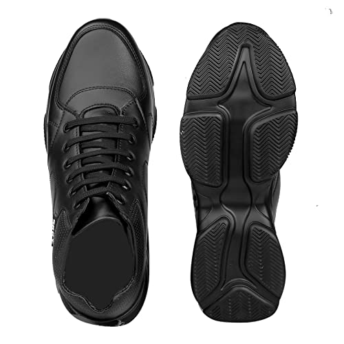 Image of YUVRATO BAXI 3 Inch Hidden Height Increasing Casual Outdoor Sneakers Boots.Height Elevator Boots