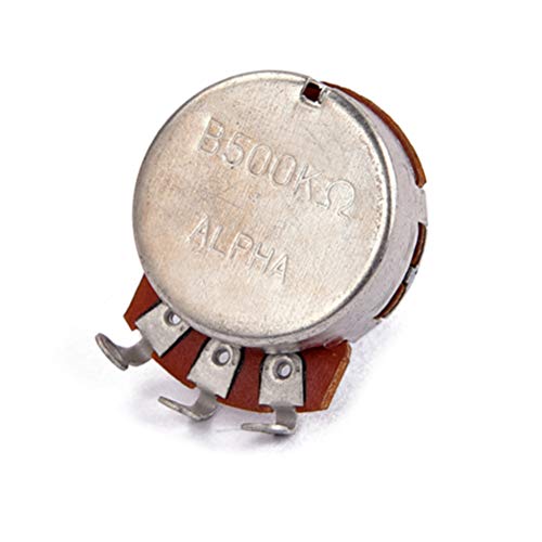 HEALLILY B500k Potentiomètre Long Moleté Split Shaft Basse Électrique Guitare Volume Ton Pots Audio Taper Switch… - Les Beatles, Paul McCartney, John Lennon, RIngo Starr, George Harrison HEALLILY B500k Potentiomètre Long Moleté Split Shaft Basse Électrique Guitare Volume Ton Pots Audio Taper Switch… – Image 5