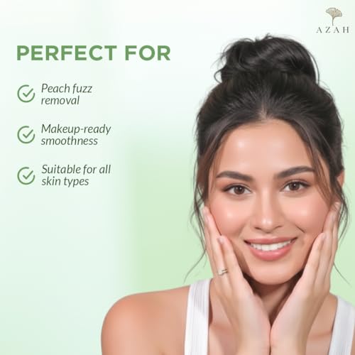 Image of Azah Pre-Shave Gel For Women With Aloe Vera & Cucumber| Free from Sulphates & Parabens | No Razor Burns or Cuts | Best for Smooth Facial Shaves & Moisturizing | For All Skin Types - 50 ml