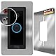 Baron Design | Edelstahl Blende | Zubehör für Ring Video-Türklingel Kabel/Video Doorbell Wired | Halterung, Schild, Befestigung, Wandplatte für Funk Klingel